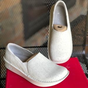 Alegria White Shoes